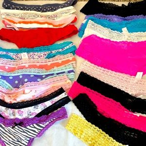 20 pairs bundle of Victoria Secret Thong Panties